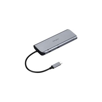 Targus Dock427gl Base Para Port&aacute;til Y Replicador De Puertos Al&aacute;mbrico Usb 3.2 Gen 2 (3.1 Gen 2) Type-c Gris