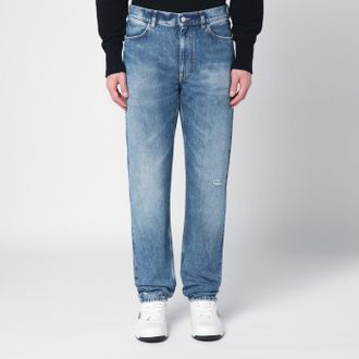 Givenchy Jeans blu in denim slavato