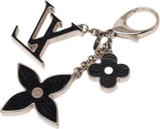 Louis Vuitton Pre-owned Bag Charm - Dames - Vintage Accessoires - Grijs - ONE Size - Leer - Vintage