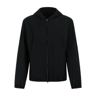 Herno Lichtgewicht Jas met Capuchon - Heren - Zomerjassen - Zwart - M - Jassen