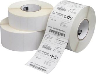 Zebra Rollo Etiquetas Zebra Z-perf 1000t 51x25mm 2580 Etiquetas 12 Rollos