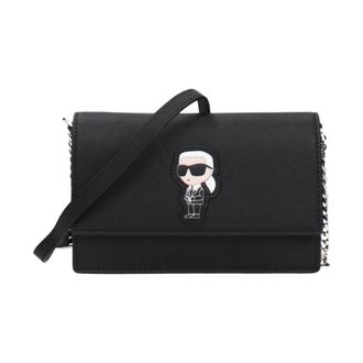 Karl Lagerfeld Bolso Cruzado Karl Ic&oacute;nico - Bags - Mujer - Negro - ONE SIZE