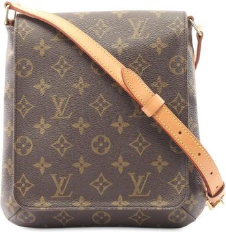 Louis Vuitton Borsa a tracolla Musette Salsa Long Strap con monogramma 2002 - Marrone