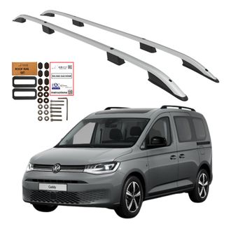 OEM Barras De Techo Volkswagen Caddy Ford Transit Connect Long 2020- S&oacute;lidas