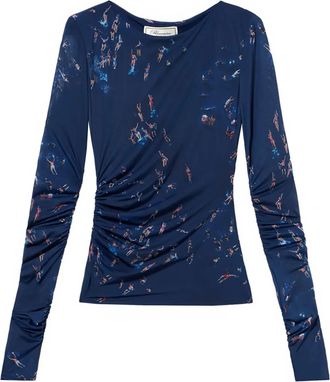 Blumarine T-shirt con ruches