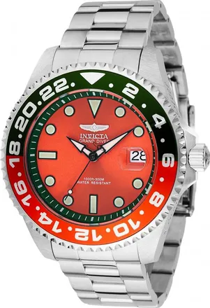 Invicta Pro Diver Miami Edition Automatic Orange Dial Mens Watch 49118