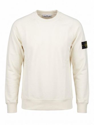 Stone Island Organic Cotton Fleece Sweatshirt