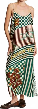 Me369 Olivia Camisole Dress In Sporty Jade