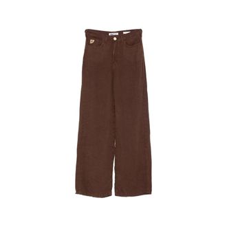 Lois Wide Jeans, female, Brown, Size: W26 Wide Jeans