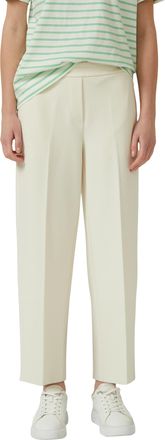 s.Oliver 7/8-Hose S.OLIVER, Damen, Gr. 34, N-Gr, beige, Web, Obermaterial: 74% Polyester, 22% Viskose, 4% Elasthan. Futter: 100% Polyester, unifarben, normal 7