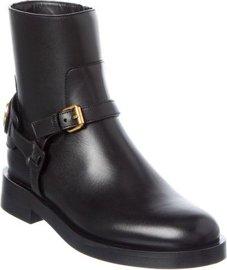 Valentino Vlogo Signature Leather Bootie