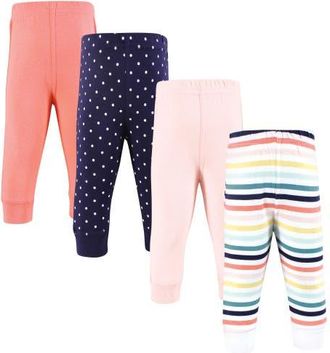 Hudson Baby 4Pk Collection of Versatile Pants Bottoms in Sunset Stripe at Nordstrom, Size 3T