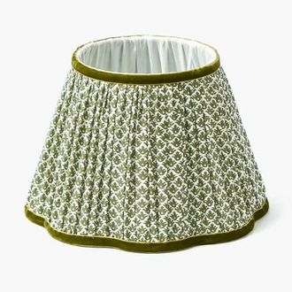 Mrs. Alice Lotus Lampshade in Olive at Nordstrom