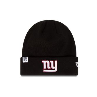 New Era New York Giants Loop Label Knit Beanie NFL Cap Black