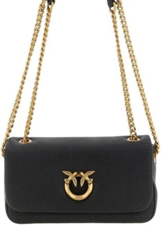 Pinko Crossbody Tas - Dames - Schoudertassen - Zwart - ONE Size - Tassen