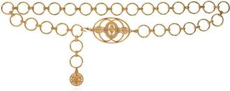 Chloé Accessoires, Dames, Geel, ONE Size, Messing strip