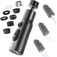 OEM Aireador De Grifo, Boquilla Giratoria De 360&deg; Para Grifo De Cocina Con 3 Modos De Rociado, Aireador De Grifo Ahorrador De Agua, Adaptador Ahorrador De