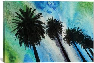 iCanvas Icanvas Icanvas Santa Monica Palms By Irena Orlov