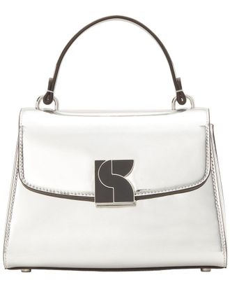 Kate Spade New York Kate Spade New York Dakota Metallic Small Top Handle Leather Bag