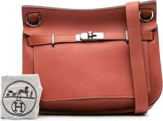 Hermès Hobo Bags - 2013 Swift Jypsiere 28 - Gr. unisize - in Rot - für Damen