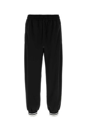 Gucci Zwarte Polyester Joggingbroek
