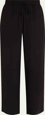 Matteau Silk Drawstring Trousers