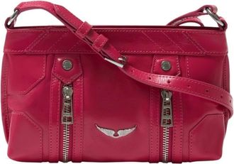 Zadig&Voltaire Cross Body Bags, female, Pink, Size: ONE SIZE Sunny Mood Vintage Patent Bag