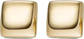 IsabelleFa 18K white gold square clip earrings - Silver