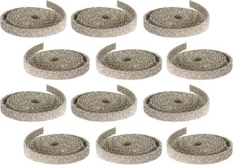 Melrose International Champagne Glitter Rope Ribbon (Set of 12 Rolls) - Champagne