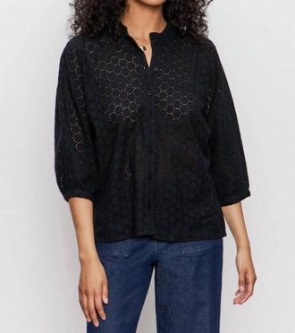 Sanctuary Petal Drop Blouse In Black