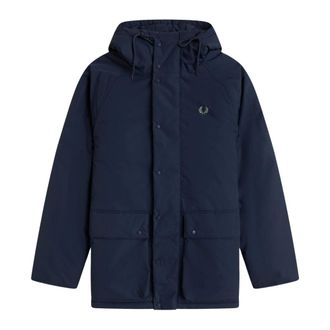 Fred Perry Heren, Jassen, Blauw, Maat: XL Fleece