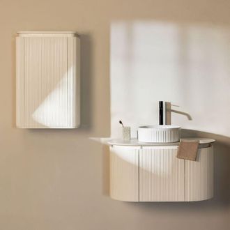 Sklum Conjunto De Muebles De Ba&ntilde;o En Madera Carsone Sklum