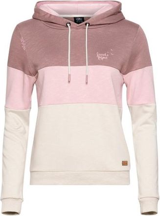 Chillaz Walchsee Search & Respect Hoodie f&uuml;r Damen | rosa/wei&szlig;