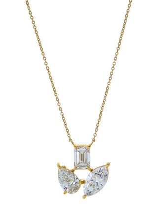 Adina Eden 14K 3.33 Ct. Tw. Lab-Grown Diamond Necklace