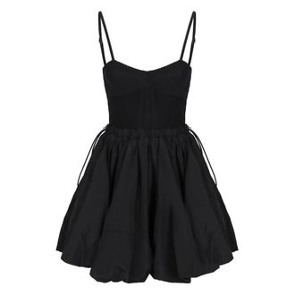 The Attico Dames, Jurken, Zwart, Maat: XS