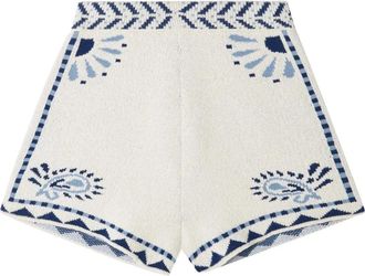 Alanui Shorts Wild Wonder - Bianco