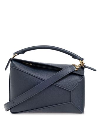 Loewe Borsa tote Puzzle piccola - Blu