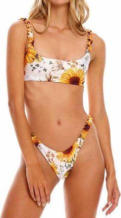 Agua Bendita Adele Sunshower Reversible Bottom In Multi Floral