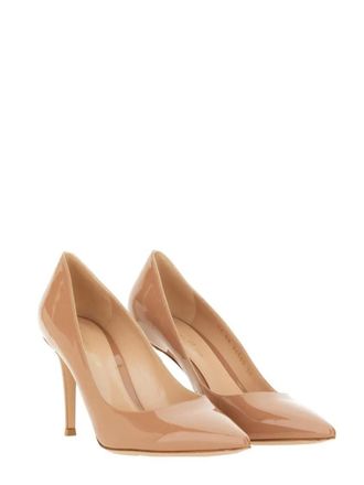 Gianvito Rossi Hohe Schuhe - Gianvito 85 D&eacute;collet&eacute; - Gr. 36 (EU) - in Beige - f&uuml;r Damen