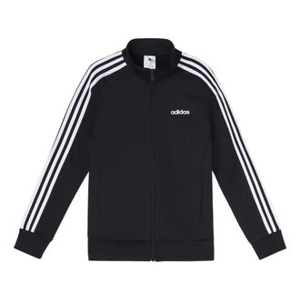 adidas (WMNS) adidas Essentials Tricot Track Jacket Asia Sizing Black White DP2406