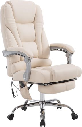 Clp Silla De Oficina De Masaje Pacific V2 Crema
