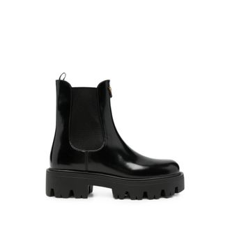 Prada Logo-plaque Chelsea Boots