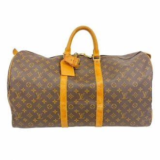 Louis Vuitton Vintage, unisex, Bruin, ONE Size, Pre-owned Weekendtas