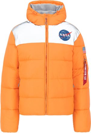 Alpha Industries Winterjacke ALPHA INDUSTRIES HP NASA Jacket, Herren, Gr. XXL, tangerine, Obermaterial: 100% Nylon, Lining/F&uuml;llung: 100% Polyester, Jacken Winterjacke