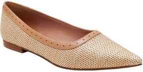 Linea Paolo Newport Pointed Toe Flat in Tan/desert at Nordstrom Rack, Size 6
