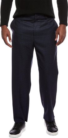 Valentino Logo Wool Trouser