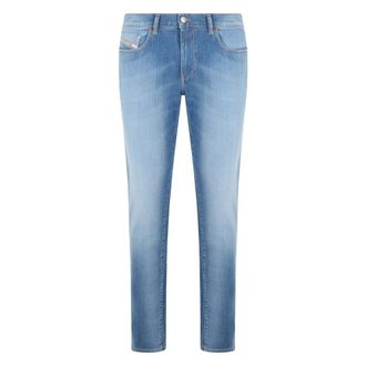 Diesel Slim-fit Jeans, male, Blue, Size: W32 D-Strukt Jeans