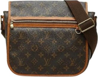 Louis Vuitton Pre-owned Cross Body Bags, female, Brown, Size: ONE SIZE Pre-owned Monogram Messenger Bosphore PM Shoulder Bag