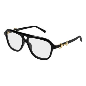 Gucci Gg2216O Aviator Frame - Dames - Accessoires - Zwart - Maat: 55 MM