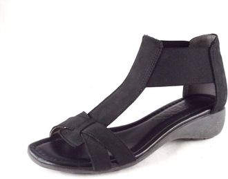 The Flexx Womens Band Together Gladiator Sandal In Black